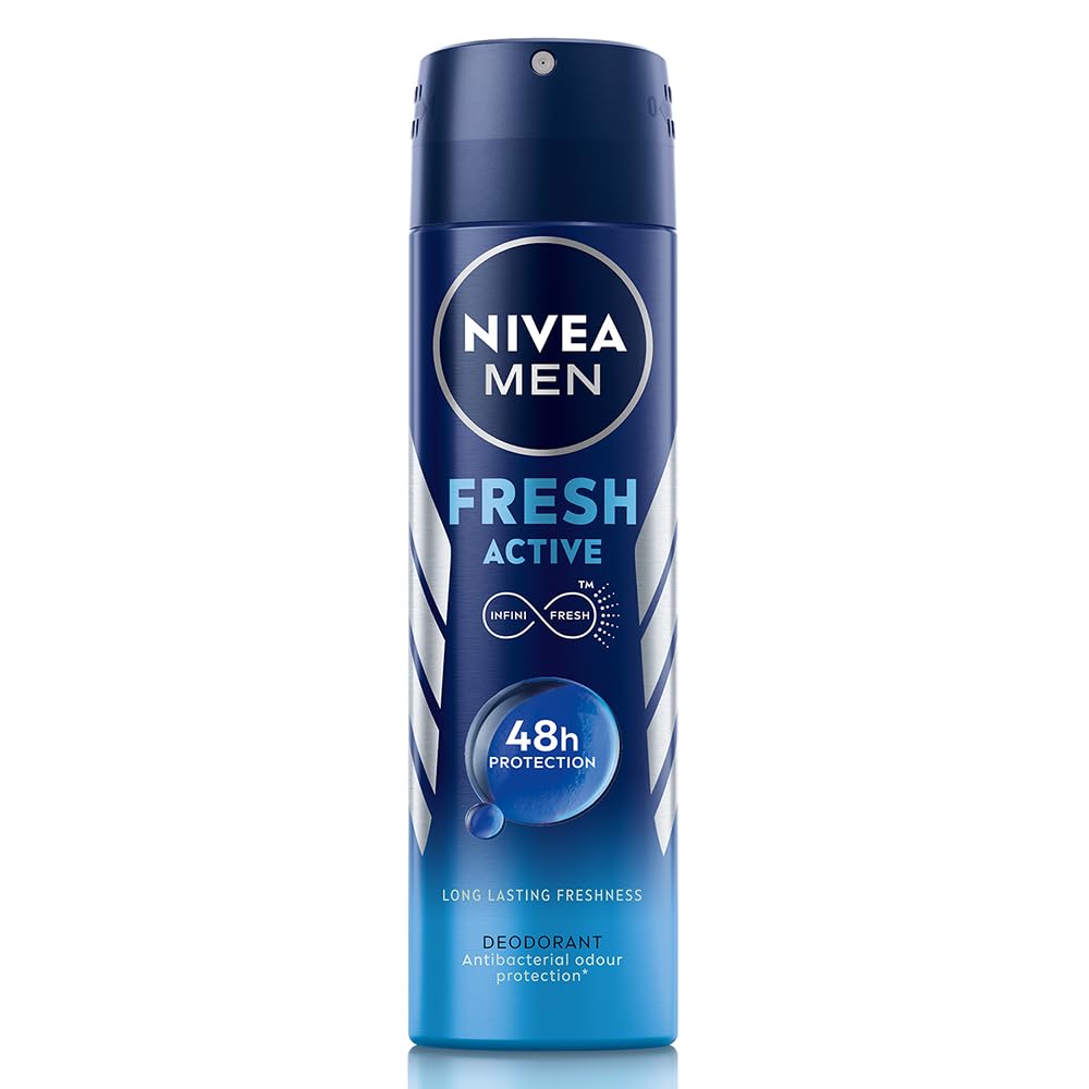 اسپری ضد تعریق مردانه فرش اکتیو نیوآ-NIVEA DEODORANT FRESH ACTIVE