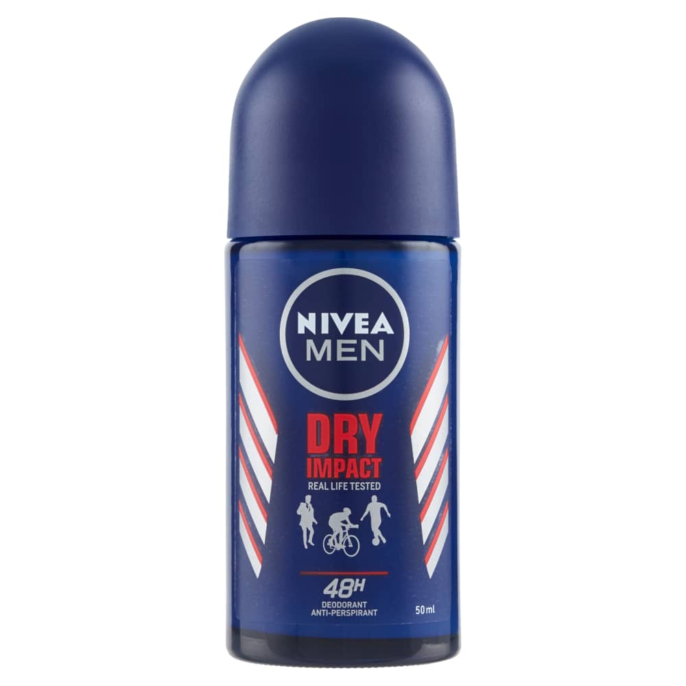 رول ضد تعریق مردانه نیوا درای کامپکت- NIVEA DRY IMPACT