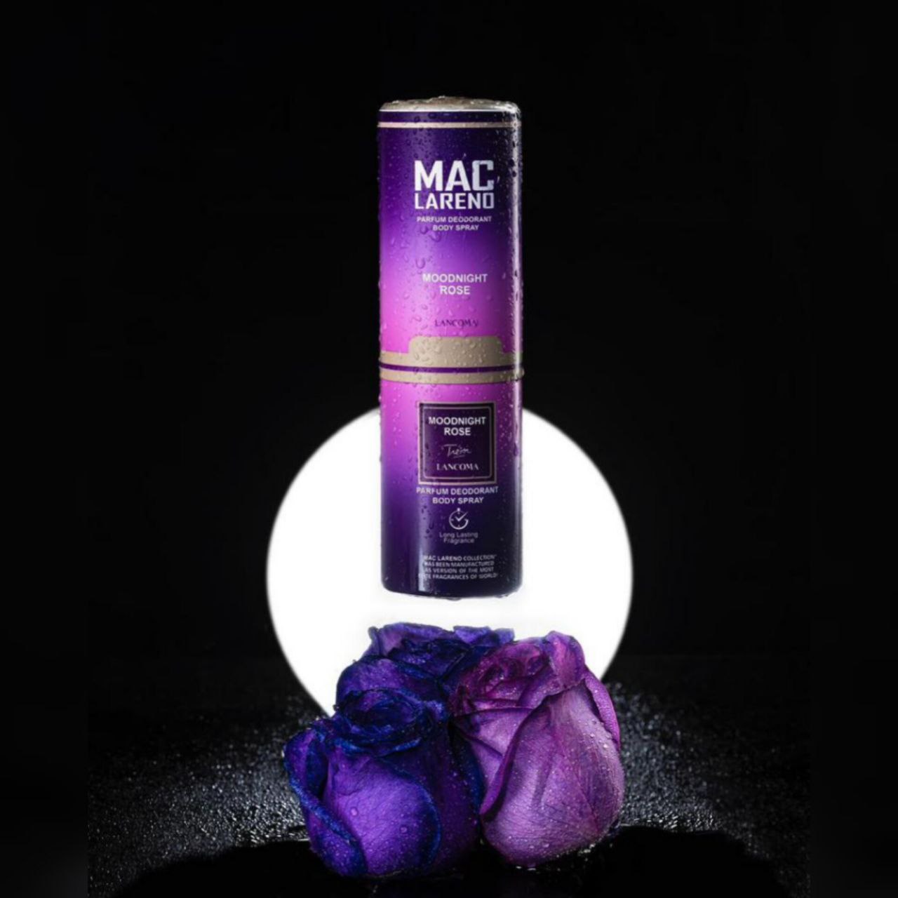 اسپری زنانه مک لارن لانکوم میدنایت رز – MAC LARENO LANCOMA MOODNIGHT ROSE
